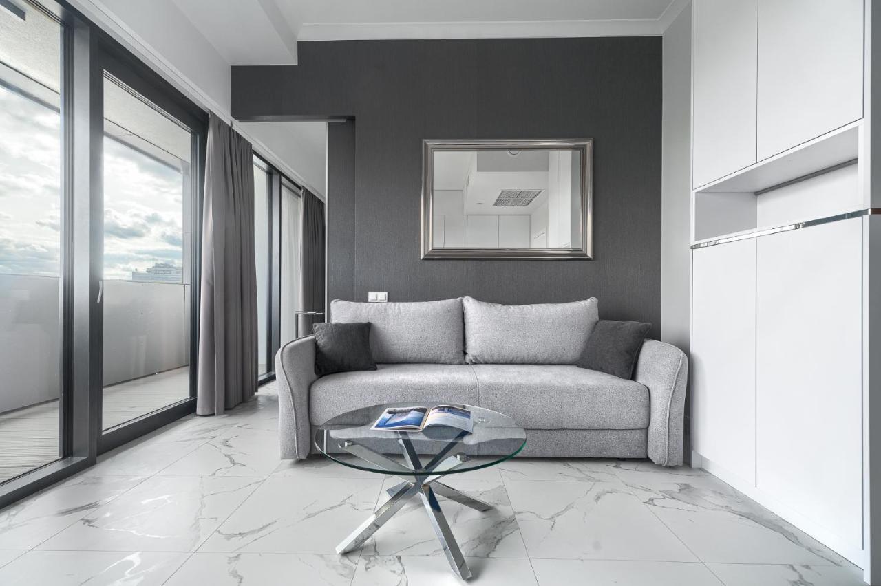 Apartament W Hanza Tower シュチェチン エクステリア 写真