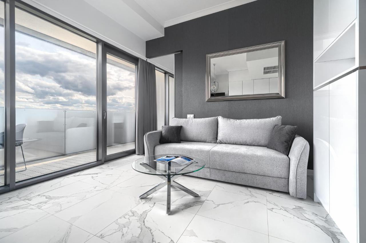 Apartament W Hanza Tower シュチェチン エクステリア 写真