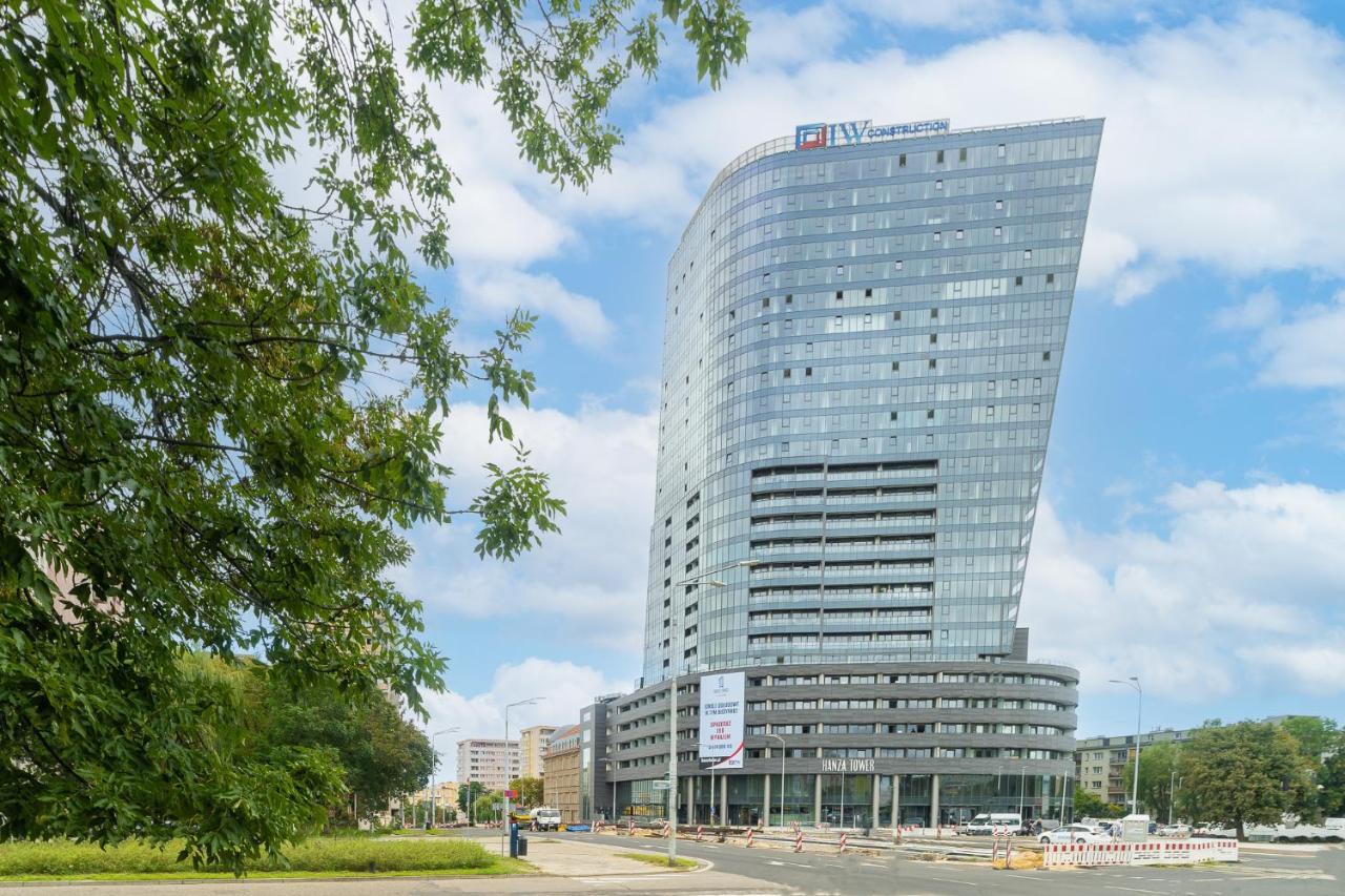 Apartament W Hanza Tower シュチェチン エクステリア 写真